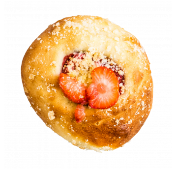 Drożdzówka z owocami