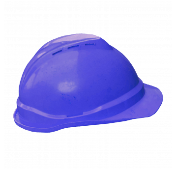 Kask ochronny niebieski