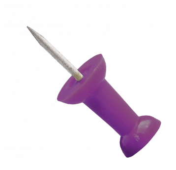 Pinezki szpilki fioletowy